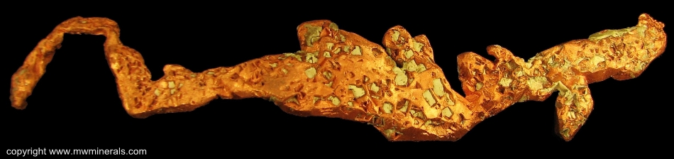 Mineral Specimen: Copper Crystals from Lake Superior Copper District, Michigan, USA
