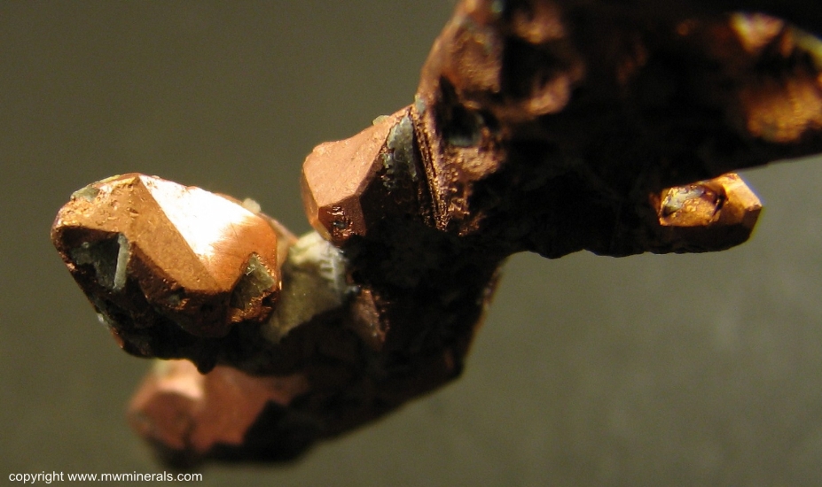 Mineral Specimen: Copper Crystals from Lake Superior Copper District, Michigan, USA