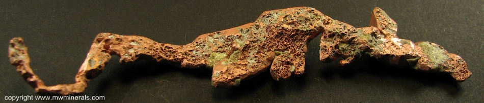 Mineral Specimen: Copper Crystals from Lake Superior Copper District, Michigan, USA