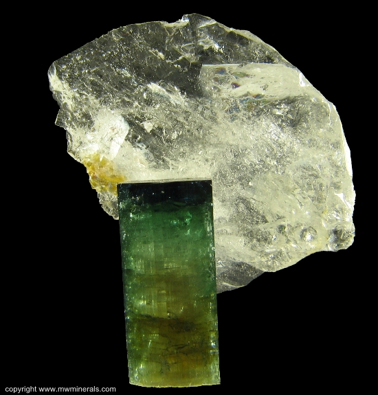 Mineral Specimen: Tourmaline (Elbaite), Quartz from Sapo mine, Conselheiro Pena, Doce valley, Minas Gerais, Brazil