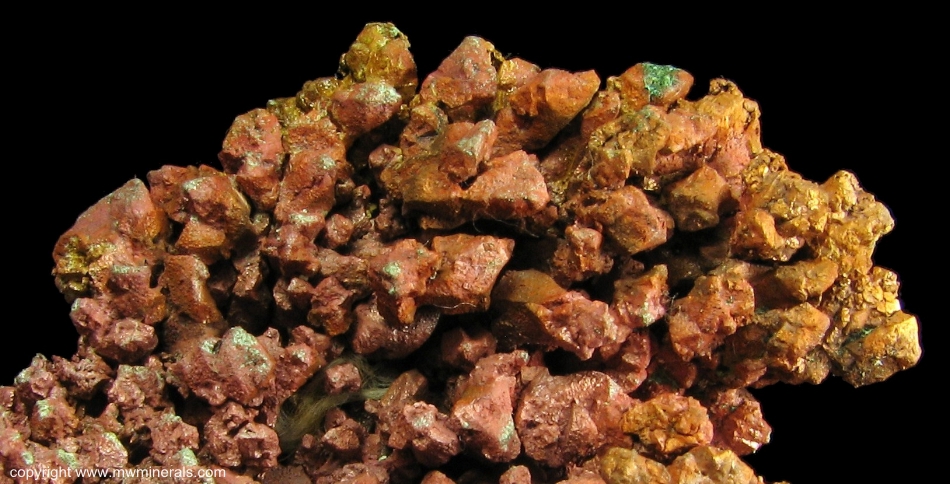 Mineral Specimen: Copper Crystals from Keweenaw Peninsula, Michigan, USA