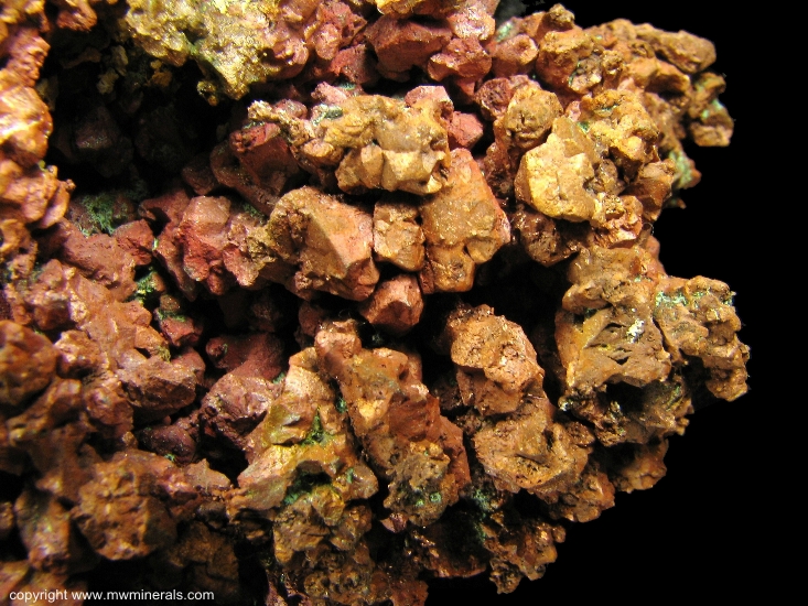 Mineral Specimen: Copper Crystals from Keweenaw Peninsula, Michigan, USA
