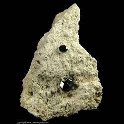 Minerals Specimen: Almandine Garnet on Rhyolite from Garnet Hill, Ely, Robinson District, White Pine Co., Nevada, USA