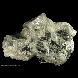 Minerals Specimen: Selenite with Included Celestine from Lafarge Quarry, Dundas, Hamilton, Wentworth Co., Ontario, Canada Minerals Specimen: Selenite with Included Celestine from Lafarge Quarry, Dundas, Hamilton, Wentworth Co., Ontario, Canada