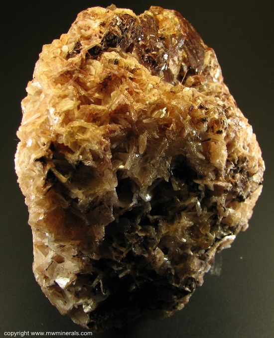 Mineral Specimen: Barite, Hematite from Montreal Mine, Iron County, Minnesota