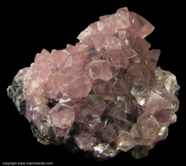Mineral Specimen: Smithsonite variety: Cobaltoan from Tsumeb, Namibia