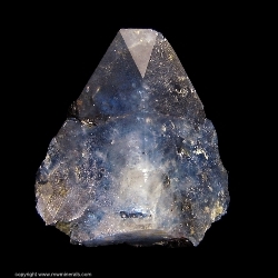 Minerals Specimen: Benitoite from Gem Mine, San Benito Count, California, USA