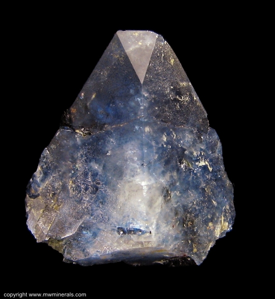 Mineral Specimen: Benitoite from Gem Mine, San Benito Count, California, USA