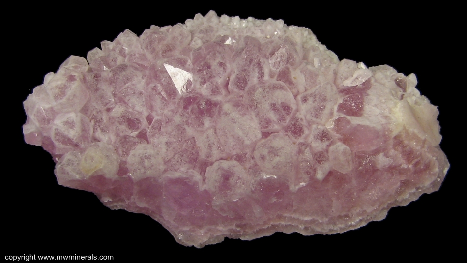 Mineral Specimen: Rose Quartz Crystals from Laranjeira Mine, Taquaral district, Itinga, Minas Gerais, Brazil