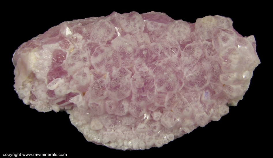Mineral Specimen: Rose Quartz Crystals from Laranjeira Mine, Taquaral district, Itinga, Minas Gerais, Brazil