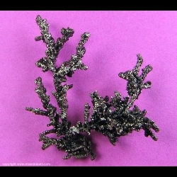 Minerals Specimen: Silver Crystals from White Pine Mine, White Pine, Ontonagon County, Michigan, USA Minerals Specimen: Silver Crystals from White Pine Mine, White Pine, Ontonagon County, Michigan, USA