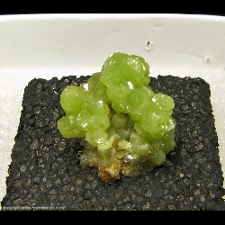 Minerals Specimen: Pyromorphite from San Andreas Mine, Villaviciosa de Cordoba, Cordoba, Spain
