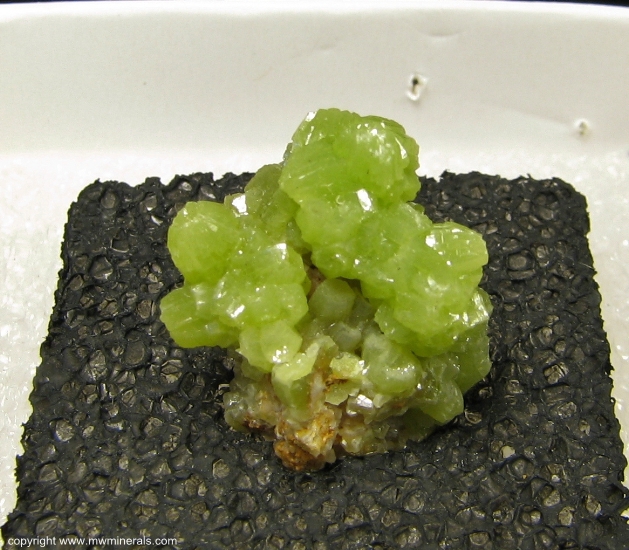 Mineral Specimen: Pyromorphite from San Andreas Mine, Villaviciosa de Cordoba, Cordoba, Spain