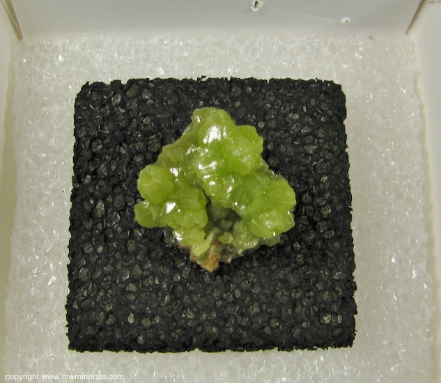 Mineral Specimen: Pyromorphite from San Andreas Mine, Villaviciosa de Cordoba, Cordoba, Spain