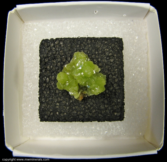 Mineral Specimen: Pyromorphite from San Andreas Mine, Villaviciosa de Cordoba, Cordoba, Spain