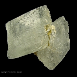 Minerals Specimen: Blue Topaz from Padre Paraiso, Jequitinhonha valley, Minas Gerais, Brazil
