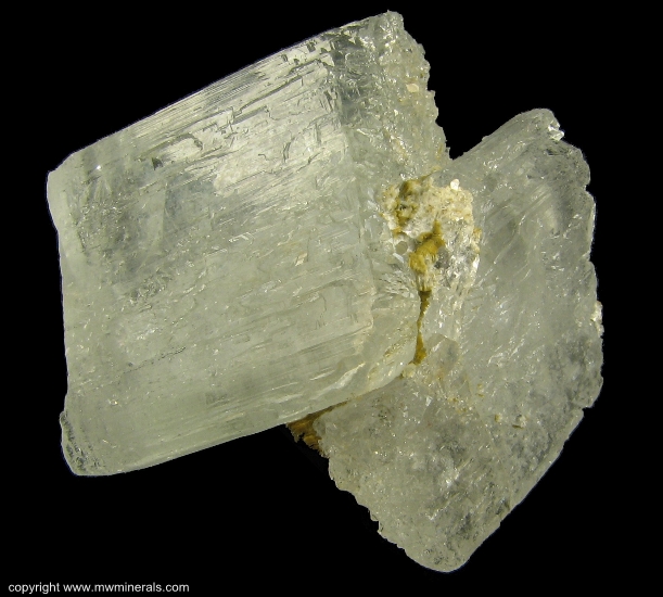 Mineral Specimen: Blue Topaz from Padre Paraiso, Jequitinhonha valley, Minas Gerais, Brazil
