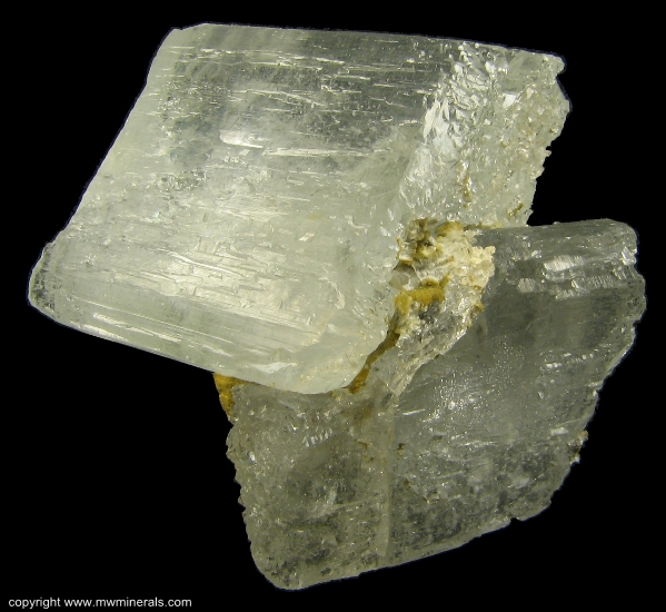 Mineral Specimen: Blue Topaz from Padre Paraiso, Jequitinhonha valley, Minas Gerais, Brazil