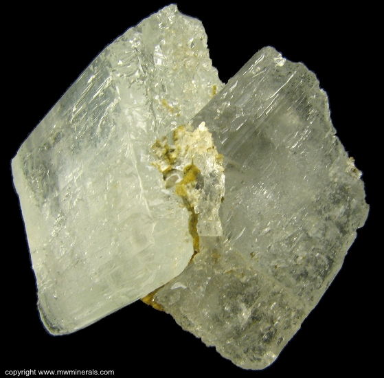 Mineral Specimen: Blue Topaz from Padre Paraiso, Jequitinhonha valley, Minas Gerais, Brazil