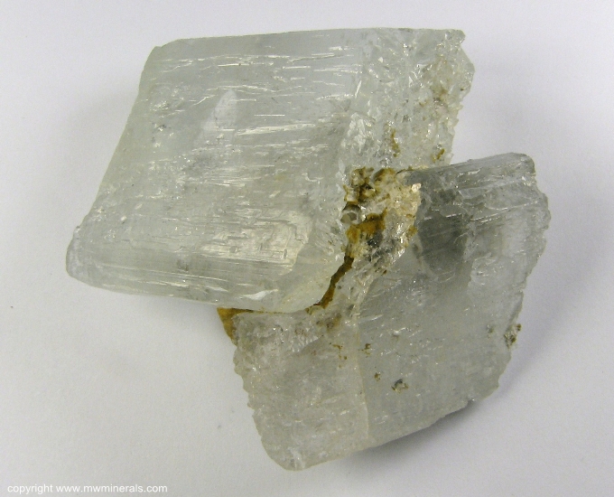 Mineral Specimen: Blue Topaz from Padre Paraiso, Jequitinhonha valley, Minas Gerais, Brazil