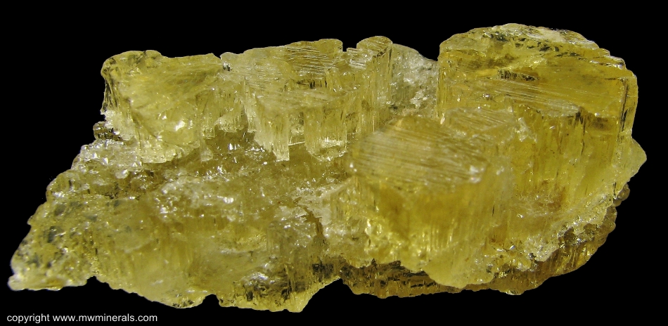 Mineral Specimen: Beryl variety: Heliodor from Minas Gerais, Brazil