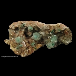 Minerals Specimen: Develine included in Selenite on Dolomite from Bou Bekker, Touissit, Oujda-Angad Province, Oriental Region, Morocco Minerals Specimen: Develine included in Selenite on Dolomite from Bou Bekker, Touissit, Oujda-Angad Province, Oriental Region, Morocco
