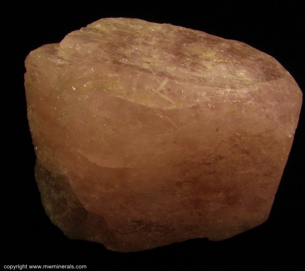 Mineral Specimen: Morganite from Alto Ligonha pegmatites, Alto Ligonha District, Zambezia Province, Mozambique