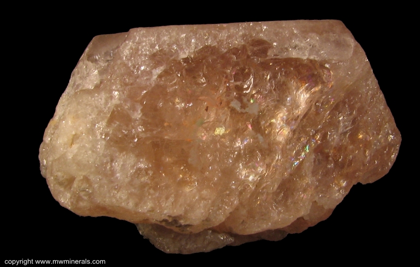Mineral Specimen: Morganite from Alto Ligonha pegmatites, Alto Ligonha District, Zambezia Province, Mozambique