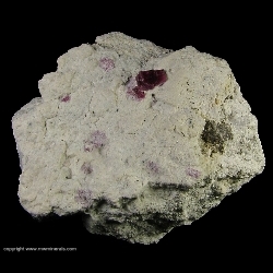 Minerals Specimen: Red Beryl from Violet Claims, Wah Wah Mountains ,Beaver County, Utah, USA Minerals Specimen: Red Beryl from Violet Claims, Wah Wah Mountains ,Beaver County, Utah, USA