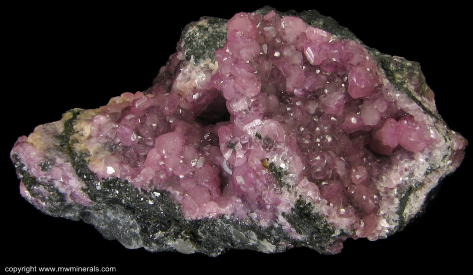 Mineral Specimen: Pink Smithsonite from Tsumeb, Namibia