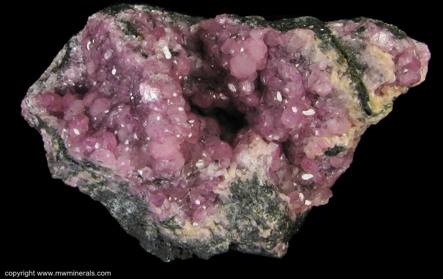 Mineral Specimen: Pink Smithsonite from Tsumeb, Namibia