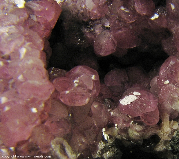 Mineral Specimen: Pink Smithsonite from Tsumeb, Namibia
