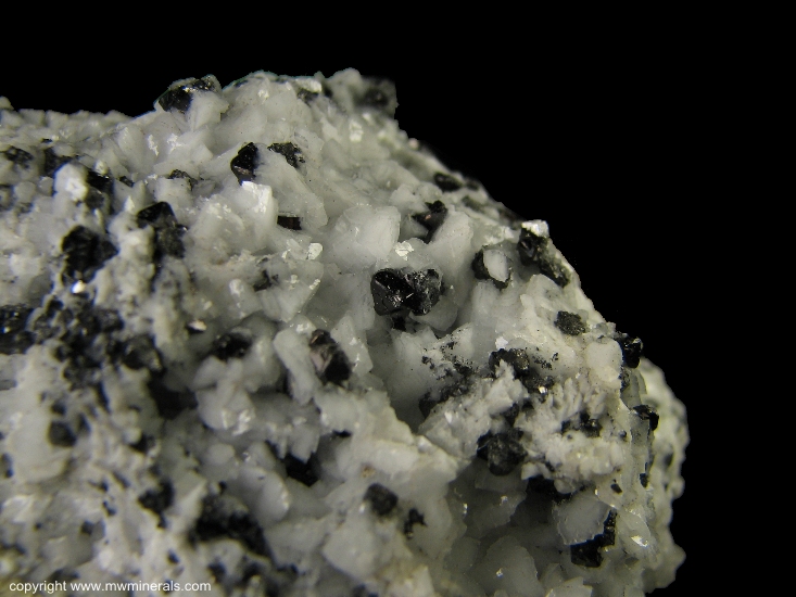Mineral Specimen: Magnetite on Dolomite from New Idria District, Diablo Range, San Benito Co., California, USA