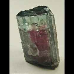 Minerals Specimen: Watermelon Tourmaline from Cruzeiro mine, Sao Jose da Safira, Doce valley, Minas Gerais, Brazil Minerals Specimen: Watermelon Tourmaline from Cruzeiro mine, Sao Jose da Safira, Doce valley, Minas Gerais, Brazil