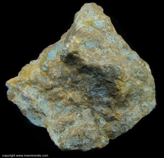 Mineral Specimen: Ceruelite with Schlossmacherite from Emma Luisa Mine, Guanaco, Santa Catalina, Antofagasta, Chile