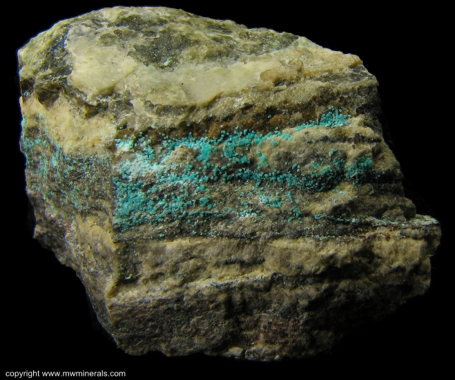 Mineral Specimen: Mcguinnessite from Basic Refractories mine, Gabbs District, Nye Co., Nevada, USA