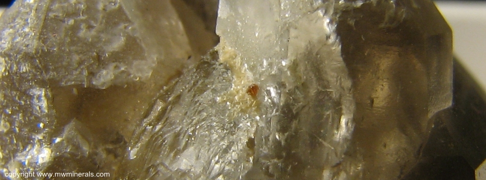 Mineral Specimen: Florencite-(Ce), Topaz, Smoky Quartz, Microcline, Muscovite from Rumi Tucu mine, Cerro Leon Muerto, El Portezuelo Granite, Papachacra, Belen Department, Catamarca, Argentina