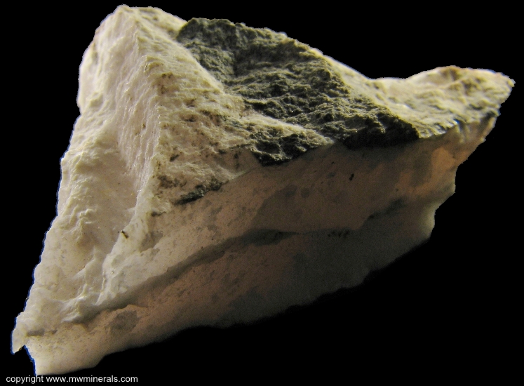 Mineral Specimen: Xonotlite from Marshall Beach, Fort Point, San Francisco, San Francisco Co., California, USA